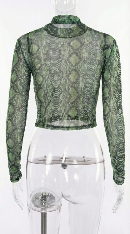 Snakeskin shirt